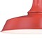 Vaxcel Dorado 1 Light Dusk to Dawn Red White Farmhouse Barn Dome Outdoor Wall Lantern T0488 - alternate 5